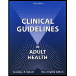 Clinical Guidelines in Adult Health