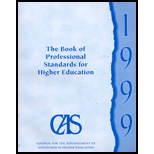 CAS  The Book of Professional Standards for Higher Education