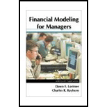 Financial Modeling for Managers