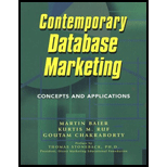 Contemporary Database Marketing   With CD