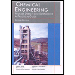 chemical engineering design project a case study approach second edition