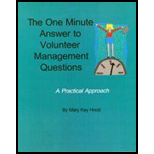 One Minute Answer to Volntr. Management Ques.