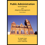 Public Administration  Social Change and Adaptive Management