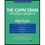 Capm Examination How to Pass on Your First Try