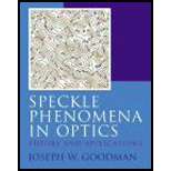 Speckle Phenomena in Optics Theory and Applications