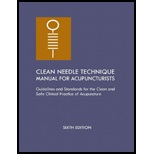 Clean Needle Technique Man. for Acupunct.