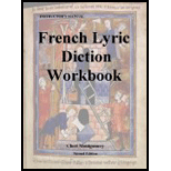 French Lyric Diction Workbook