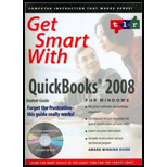 Get Smart With Quickbooks 08    Student Edition