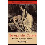 Before the Count British Vampire Tales, 1732 1897