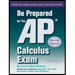 Be Prepared for the AP Calculus Exam