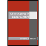 First Course in Linear Algebra