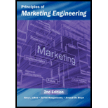 Principles of Marketing Engineering