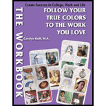 Follow Your True Colors to the Work You Love,  Workbook