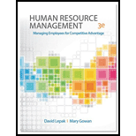 cover of Human Resource Management (3rd edition)