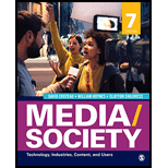 Media and Society 7TH 22 Edition, by David R Croteau William D Hoynes and Clayton Childress - ISBN 9781071819357