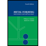 Metal Forming Mechanics and Metallurgy