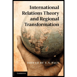 International Relations Theory and Regional Transformation