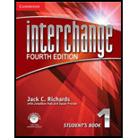 Interchange  Student Book 1   With Dvd