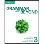 Grammar and Beyond Level 3 With Workbook