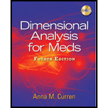 Dimensional Anaylsis for Meds Text