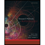 Research Methods in Psychology