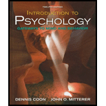 INTRODUCTION TO PSYCHOLOGY GATEWAYS T