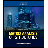 Matrix Analysis of Structures Si Edition