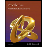 Precalculus: Real Mathematics, Real People - With WebAssign - Ron Larson