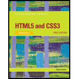 HTML5 and CSS3, Illustrated Introductory