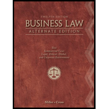 Business Law  Alternate Edition