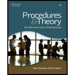 Procedures and Theory for Administrative Professionals