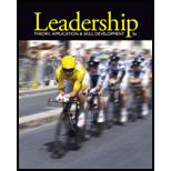 cover of Leadership: Theory, Application and Skill Development (5th edition)