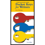 Pocket Keys for Writers, With Document Updates