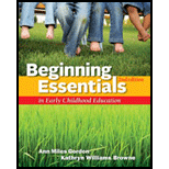 Beginning Essentials in Early Childhood