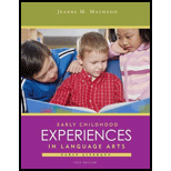 Early Childhood Experiences in Language Arts