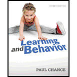 Learning and Behavior