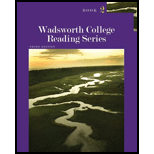 Wadsworth College Reading Series Book 2