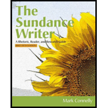 Sundance Writer A Rhetoric, Reader, and Research Guide, Brief