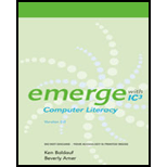 Emerge With IC3 Computer Literacy Volume 3.0 Access