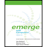 Emerge With Computers Volume 3.0 Access