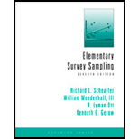 Elementary Survey Sampling   Student Solution Manual