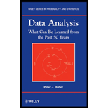 Data Analysis What Can Be Learned From the Past 50 Years