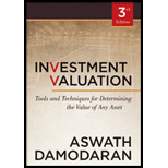 Investment Valuation