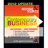 Contemporary Business, 2012 Update (Looseleaf)