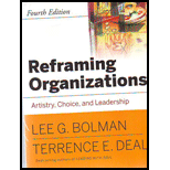 Reframing Organizations   Package