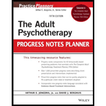 Adult Psychotherapy Progress Notes Planner