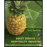 Guest Service in Hospitality Industry 13 Edition, by BagdanPaul J - ISBN 9781118071809