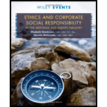 Ethics and Corporate Social Responsibility in the Meetings and Events Industry