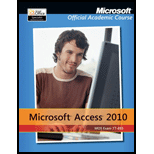 Examination 77 885 Microsoft Access 2010