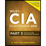 Wiley CIA Examination Rev. 2013, 3 Audit. Knwldge